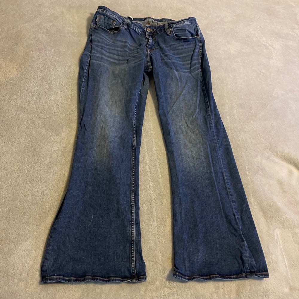 Vigoss Women's Boot Cut Jeans - Deep Blue